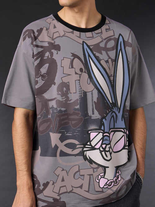 Bugs Bunny: Hot Moves Oversized T-Shirts