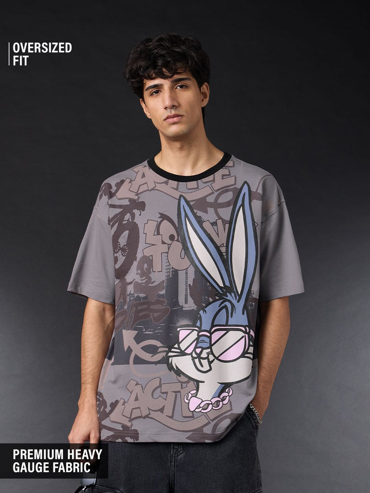 Bugs Bunny: Hot Moves Oversized T-Shirts