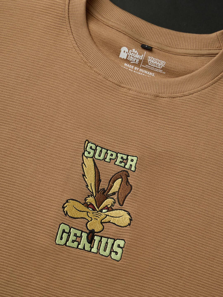 Looney Tunes Ottoman: Super Genius Oversized T-Shirts