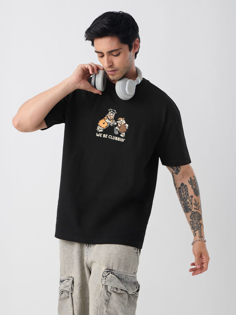 Flintstones: We Be Clubbin Oversized T-Shirts