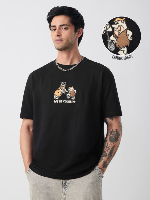 Flintstones: We Be Clubbin Oversized T-Shirts