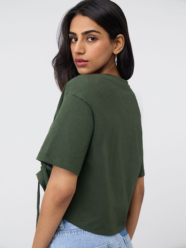 TSS Originals: Be Honest Women Oversized Cropped T-Shirts