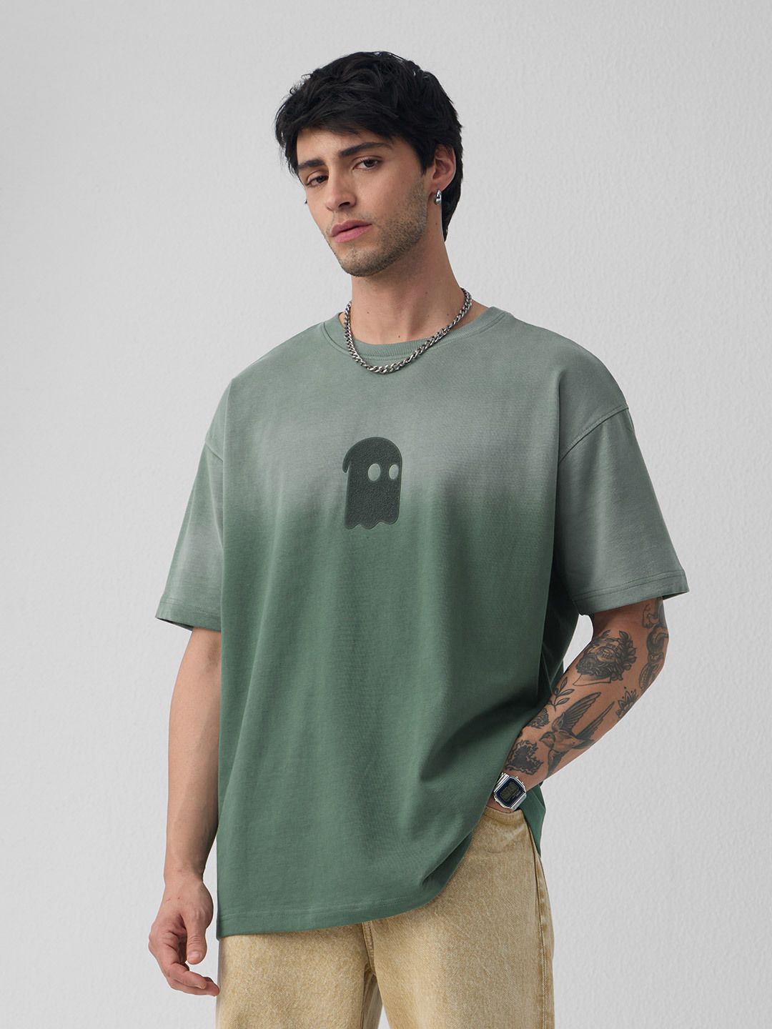 TSS Originals: Green Wash Oversized T-Shirts
