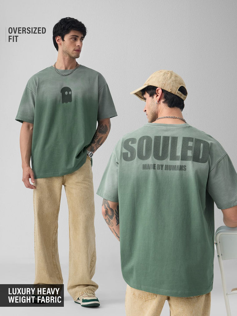 TSS Originals: Green Wash Oversized T-Shirts