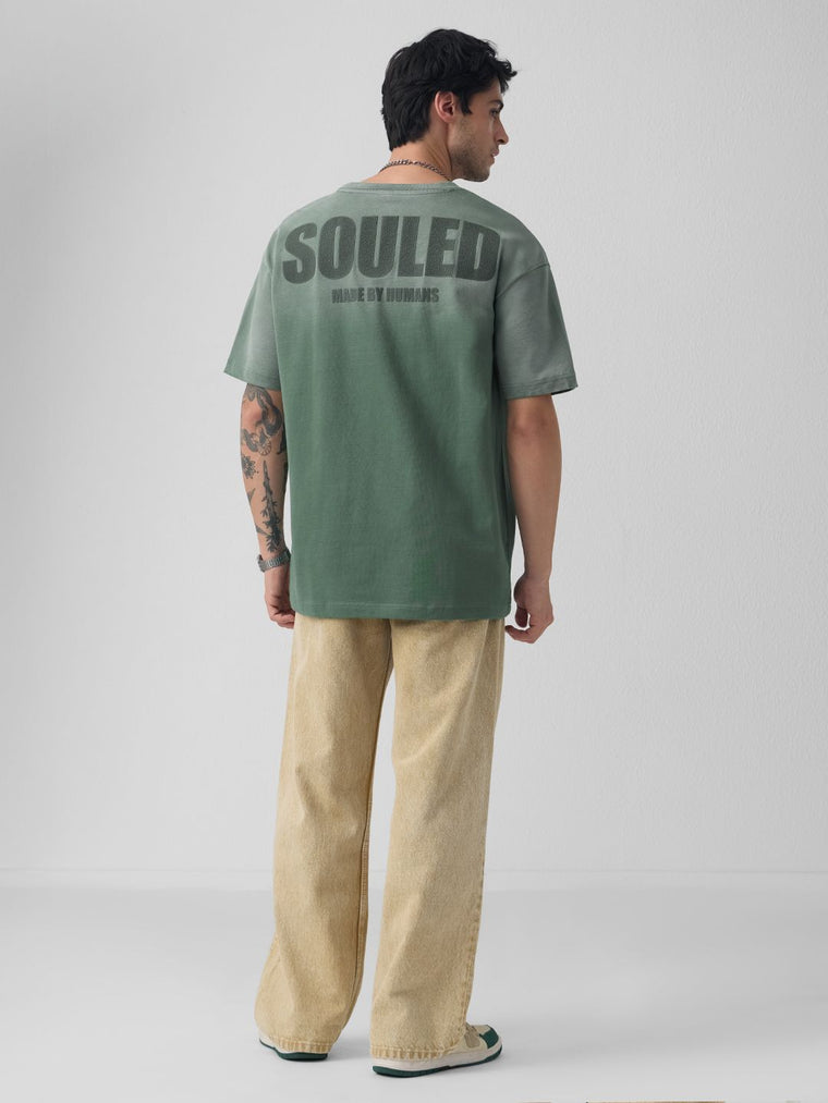 TSS Originals: Green Wash Oversized T-Shirts