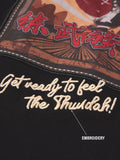Kung Fu Panda: The Thundah Women Oversized T-Shirts