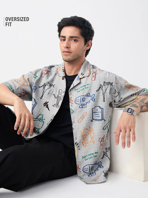 TSS Originals: Doodle Mayhem Oversized Shirts