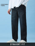 Straight-Fit Denim: Urban Blue Men Straight Fit Jeans