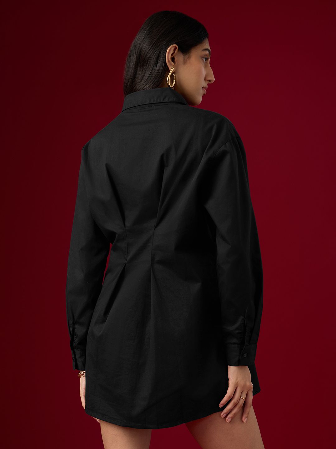 Corset-Shirt Dress: Phantom Women Shirt Dresses