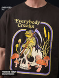 Steven Rhodes: Everybody Croaks Oversized T-Shirts
