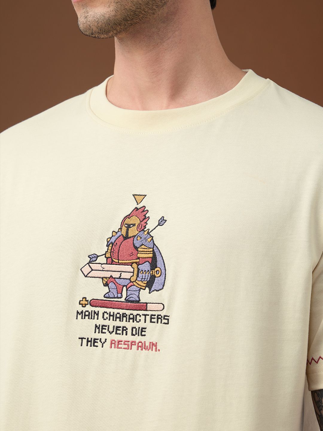 Casual Classics: Gamer Warrior Men Relaxed Fit T-Shirts