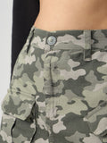 Camo Skirt: Desert Olive Women Skirts