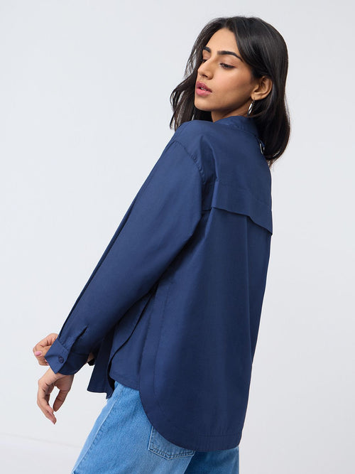 Oversized Solids: Stellar Women Oversized Shirts