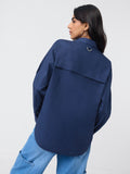 Oversized Solids: Stellar Women Oversized Shirts