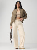Bomber Jacket: Brown Sugar Women Bomber Jackets