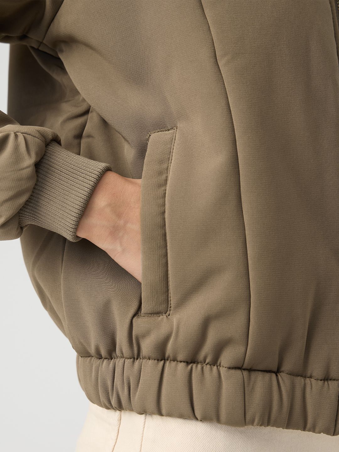 Bomber Jacket: Brown Sugar Women Bomber Jackets