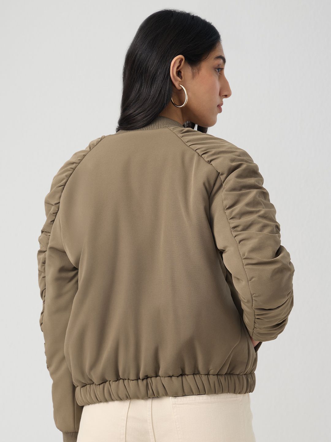 Bomber Jacket: Brown Sugar Women Bomber Jackets