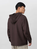 Cotton Linen Hoodie: Cocoa Overshirts