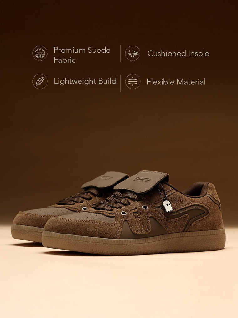 UBZ Legacy: Belgian Chocolate Men Low Top Sneakers