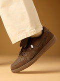 UBZ Legacy: Belgian Chocolate Men Low Top Sneakers