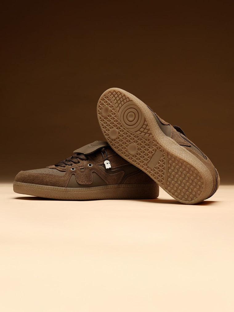 UBZ Legacy: Belgian Chocolate Men Low Top Sneakers