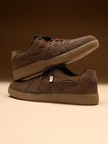 UBZ Legacy: Belgian Chocolate Men Low Top Sneakers