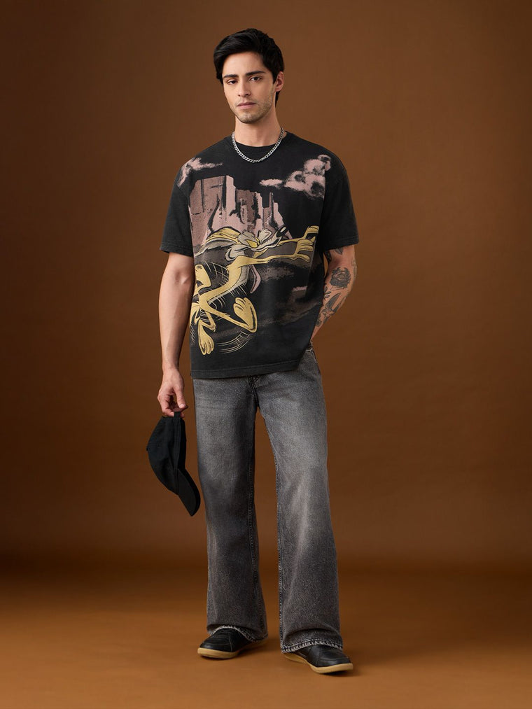 Looney Tunes: Meep Racer Oversized T-Shirts