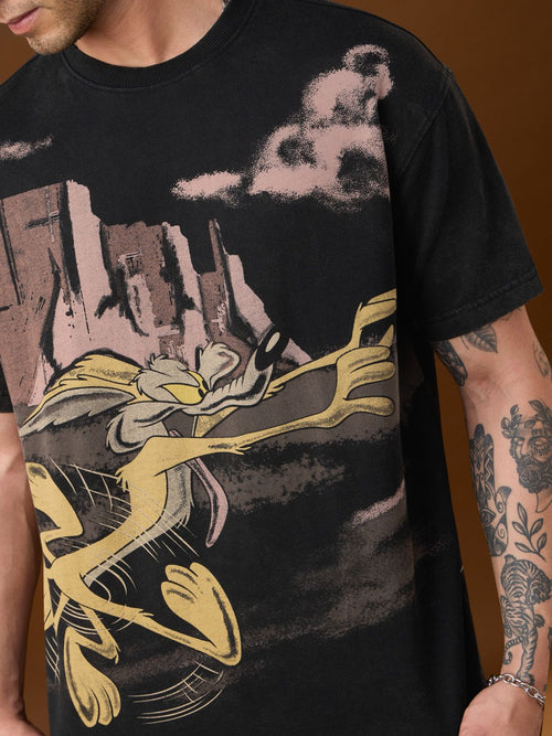 Looney Tunes: Meep Racer Oversized T-Shirts