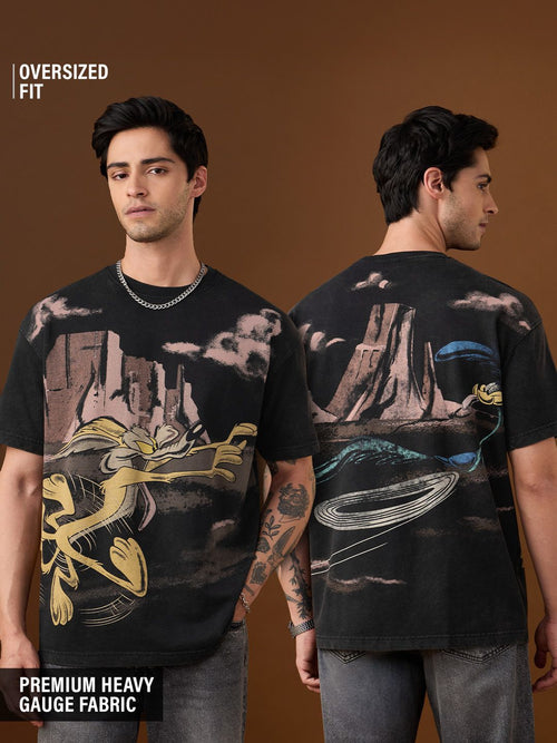 Looney Tunes: Meep Racer Oversized T-Shirts