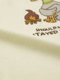 Embroidered T-Shirt: Stay Home Men Relaxed Fit T-Shirts