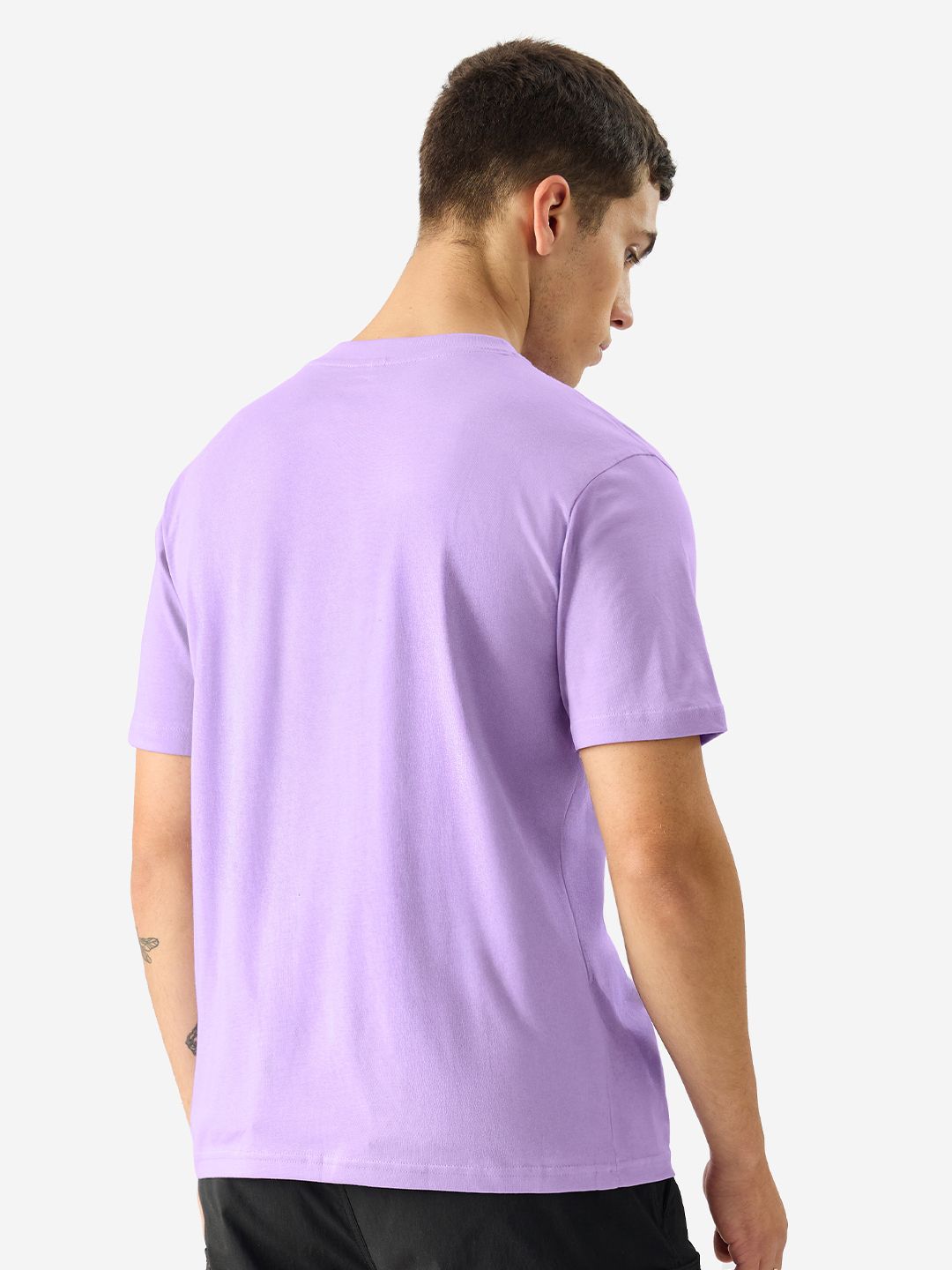 Solids: Deep Lavender Oversized T-Shirts
