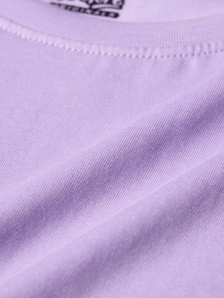 Solids: Deep Lavender Oversized T-Shirts