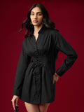 Corset-Shirt Dress: Phantom Women Shirt Dresses