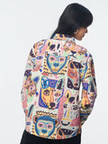 TSS Originals: Funky Animals Women Relaxed Shirts