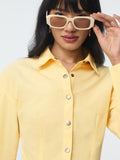 Cropped Shirt: Sunny Day Women Cropped Shirts
