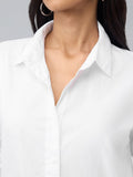 Oversized Solids: Pristine Women Oversized Shirts