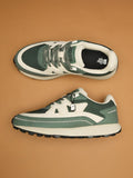 Milano: Olive Men Low Top Sneakers