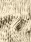 Knitted Sweater: Sandstone Women Oversized Sweaters
