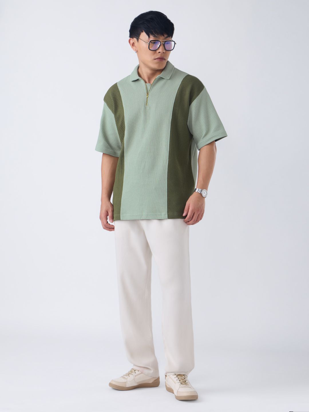 Oversized Polo: Smoked Pine Oversized Polos