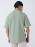 Oversized Polo: Smoked Pine Oversized Polos