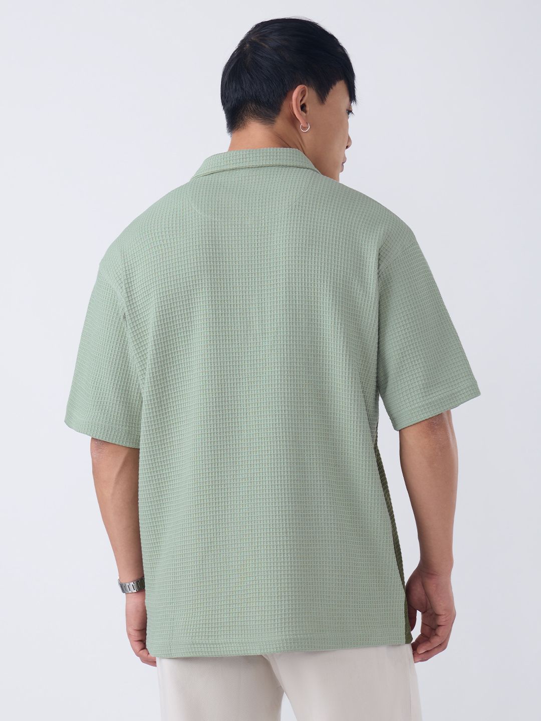 Oversized Polo: Smoked Pine Oversized Polos