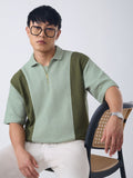 Oversized Polo: Smoked Pine Oversized Polos