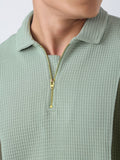 Oversized Polo: Smoked Pine Oversized Polos