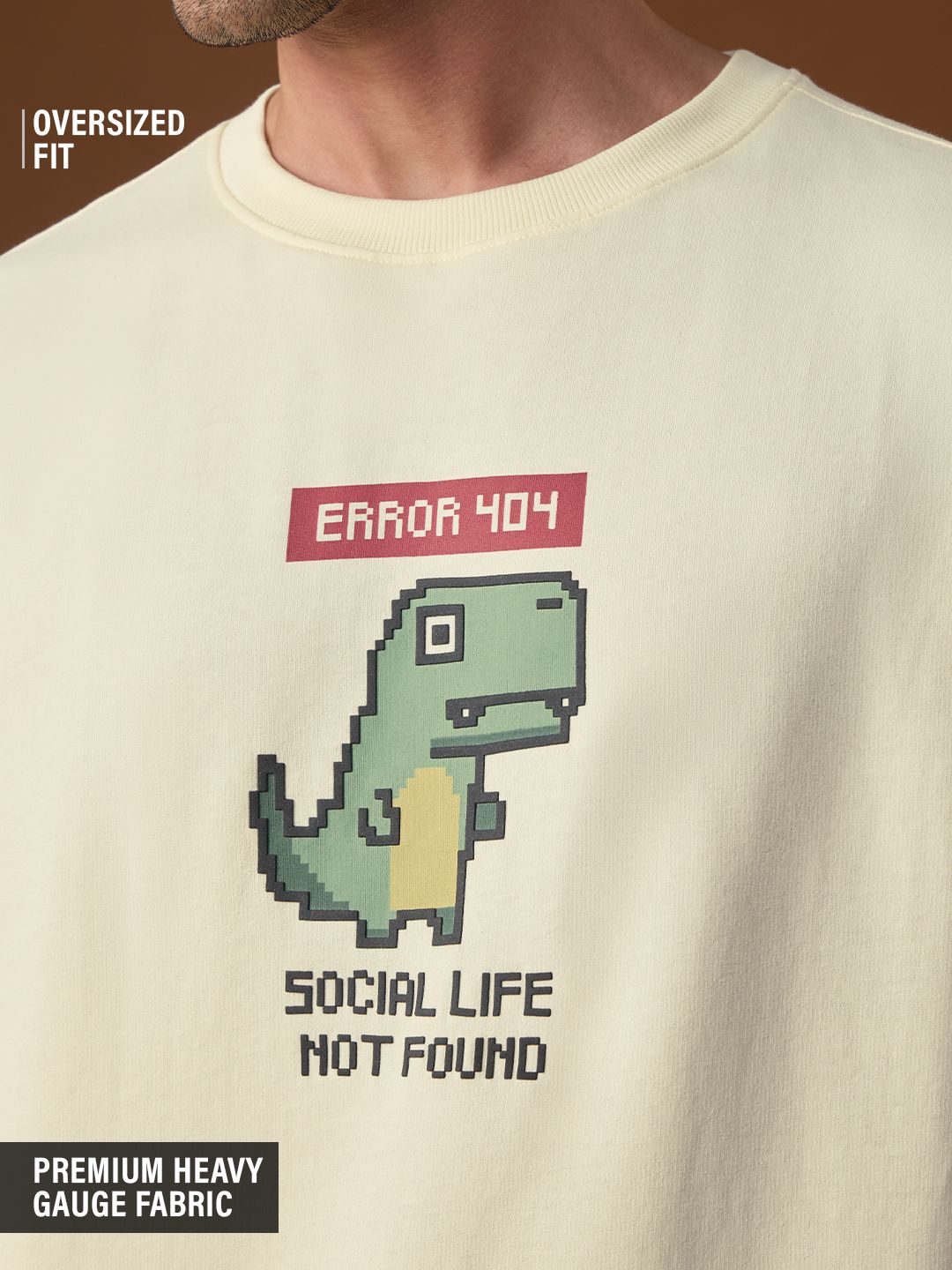 Oversized T-Shirt: Error 404 Oversized T-Shirts