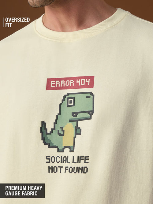 Oversized T-Shirt: Error 404 Oversized T-Shirts