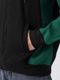Zipper Hoodie: Noir Men Oversized Hoodies
