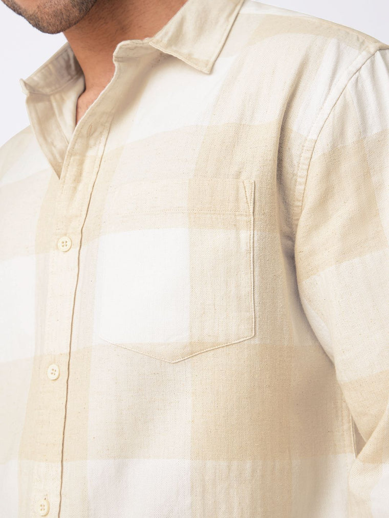 Cotton Linen: Driftwood Cotton Linen Shirts