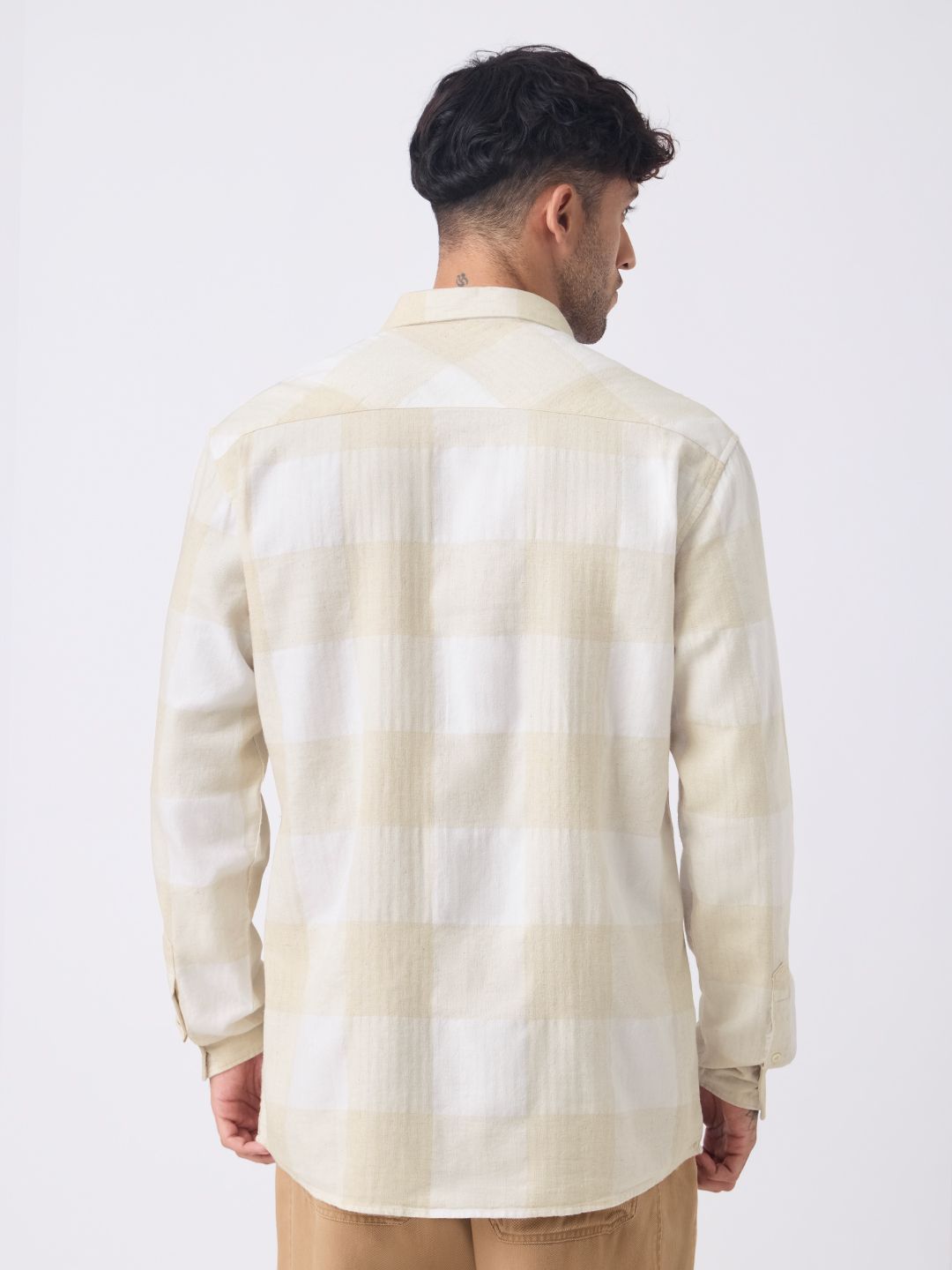 Cotton Linen: Driftwood Cotton Linen Shirts
