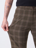 Stretch Pants: Chestnut Men Super Flex Pants