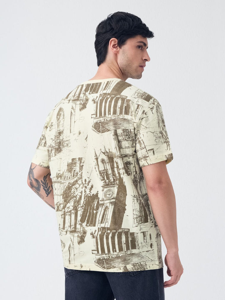 Oversized T-Shirt: Gothic Buildings Oversized T-Shirts